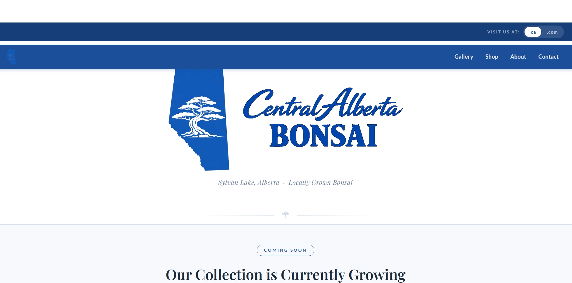 Central Alberta Bonsai website